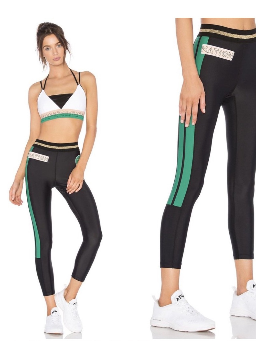P.E NATION On Deck Legging Patch Athleisure